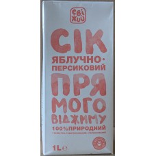 Сок Яблочно-персиковый