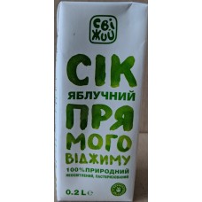 Сок Яблочный неосветленный