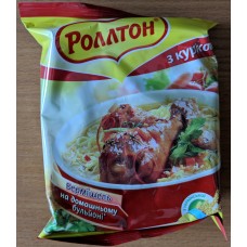 Вермишель на домашнем бульоне с курицей