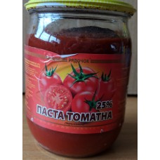 Томатная паста стеклобанка